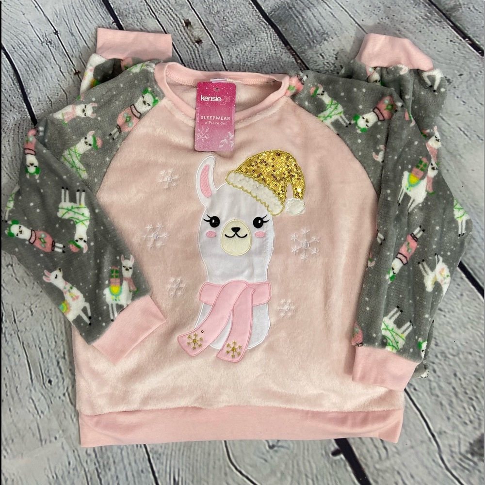 NWT Kenzie Girl 2 pc Sleep Wear Jogger Set L(14)